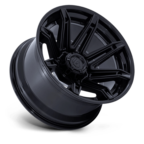 22x10 Fuel FC401 Brawl Matte Black W/ Gloss Black Lip FORGED Wheel 8x6.5 (-18mm)