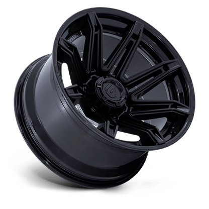 22x10 Fuel FC401 Brawl Matte Black W/ Gloss Black Lip FORGED Wheel 8x6.5 (-18mm)