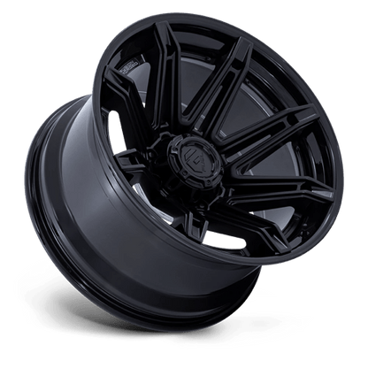 22x10 Fuel FC401 Brawl Matte Black W/ Gloss Black Lip FORGED Wheel 6x135 (-18mm)