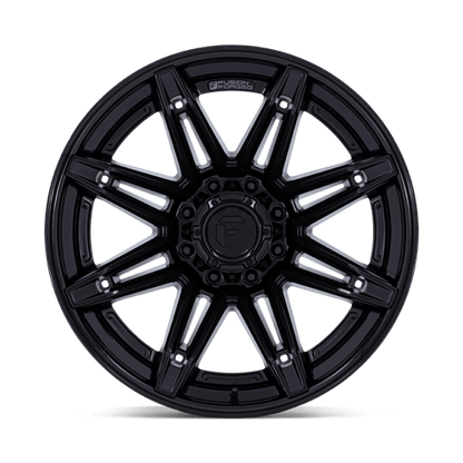 22x10 Fuel FC401 Brawl Matte Black W/ Gloss Black Lip FORGED Wheel 8x6.5 (-18mm)