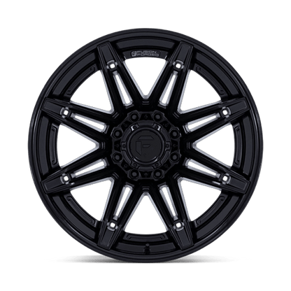 24x12 Fuel FC401 Brawl Matte Black W/ Gloss Black Lip FORGED Wheel 8x170 (-44mm)