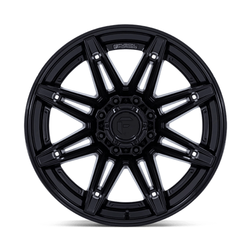 20x10 Fuel FC401 Brawl Matte Black W/ Gloss Black Lip FORGED Wheel 8x6.5 (-18mm)
