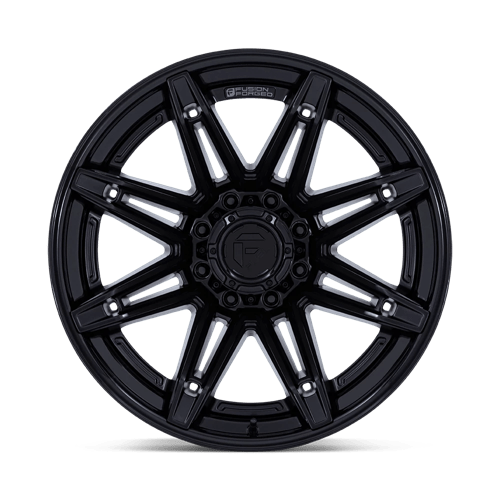 24x12 Fuel FC401 Brawl Matte Black W/ Gloss Black Lip FORGED Wheel 8x180 (-44mm)