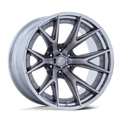 20x9 Fuel Off-Road FC402 Catalyst Platinum With Chrome Lip Wheel 6x135 (20mm)