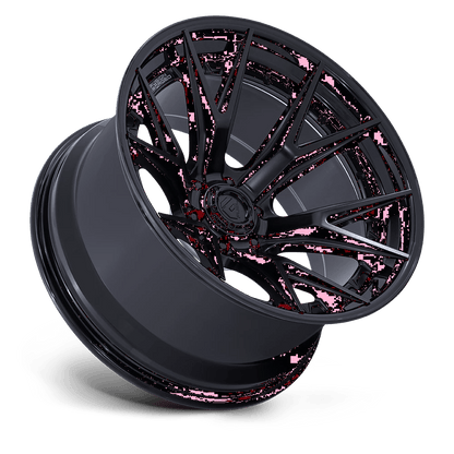 20x9 Fuel FC402 Catalyst Matte Black With Gloss Black Lip Wheel 6x135 (20mm)