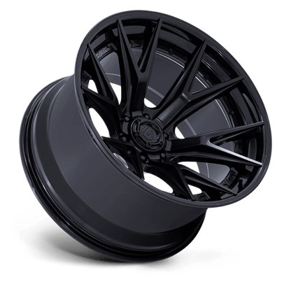 18x9 Fuel FC402 Catalyst Matte Black W/ Glossy Black Lip Wheel 6x135 (1mm)
