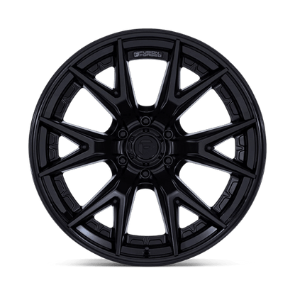 24x12 Fuel FC402 Catalyst Matte Black W/ Gloss Black Lip Wheel 8x6.5 (-44mm)