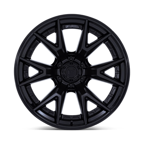 18x9 Fuel FC402 Catalyst Matte Black W/ Glossy Black Lip Wheel 6x135 (1mm)