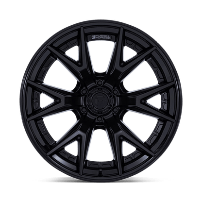 18x9 Fuel FC402 Catalyst Matte Black W/ Glossy Black Lip Wheel 6x135 (1mm)