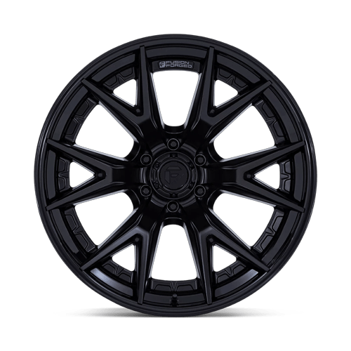 24x12 Fuel FC402 Catalyst Matte Black W/ Gloss Black Lip Wheel 8x6.5 (-44mm)
