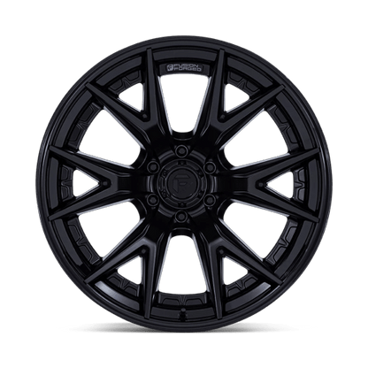 24x12 Fuel FC402 Catalyst Matte Black W/ Gloss Black Lip Wheel 8x6.5 (-44mm)
