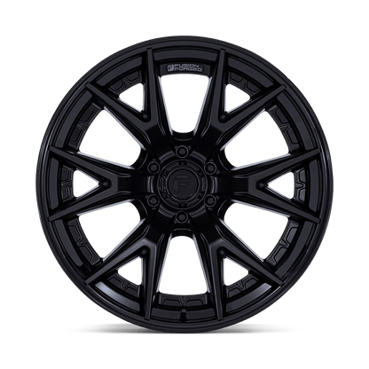 20x9 Fuel FC402 Catalyst Matte Black With Gloss Black Lip Wheel 6x135 (20mm)