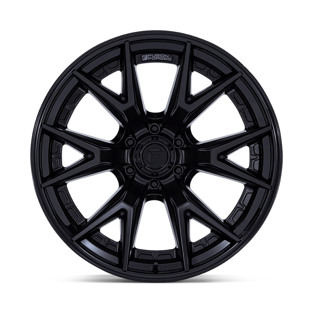 20x9 Fuel FC402 Catalyst Matte Black With Gloss Black Lip Wheel 6x5.5 (20mm)