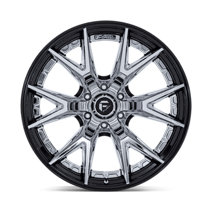 20x9 Fuel FC402 Catalyst Chrome W/ Gloss Black Lip FORGED Wheel 6x5.5 (01mm)