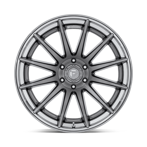 20x9 Fuel Off-Road FC403 Burn Platinum With Chrome Lip Wheel 6x5.5 (1mm)