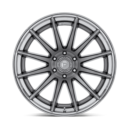 20x9 Fuel Off-Road FC403 Burn Platinum With Chrome Lip Wheel 6x5.5 (1mm)