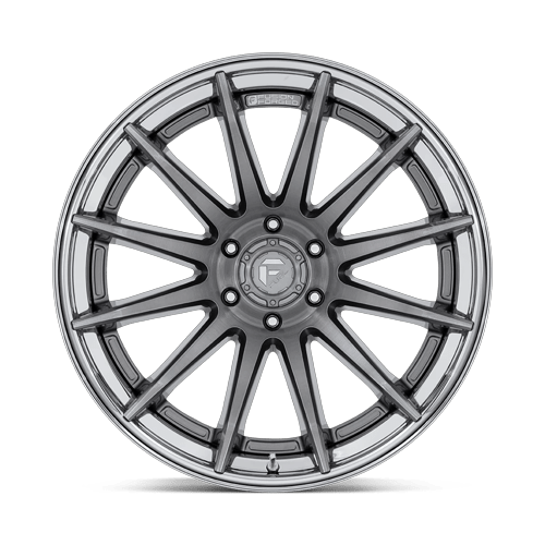 20x9 Fuel Off-Road FC403 Burn Platinum With Chrome Lip Wheel 6x5.5 (1mm)