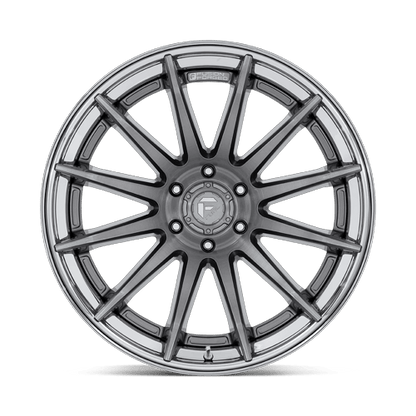 20x9 Fuel Off-Road FC403 Burn Platinum With Chrome Lip Wheel 6x5.5 (1mm)