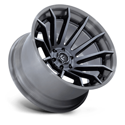 20x10 Fuel FC403 Burn Gloss Black W/ Brush Gray Tint FORGED Wheel 6x135 (-18mm)
