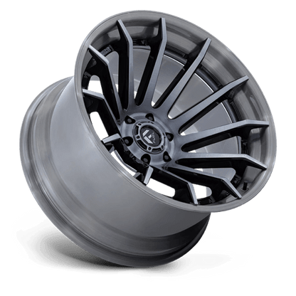 20x10 Fuel FC403 Burn Gloss Black W/ Brushed Gray Tint FORGED Wheel 5x5 (-18mm)