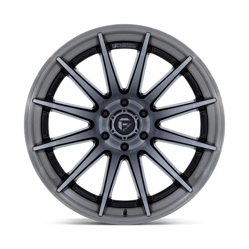 20x10 Fuel FC403 Burn Gloss Black W/ Brush Gray Tint FORGED Wheel 6x135 (-18mm)