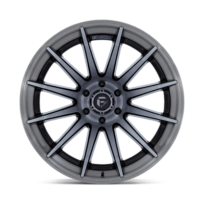 20x10 Fuel FC403 Burn Gloss Black W/ Brush Gray Tint FORGED Wheel 6x135 (-18mm)