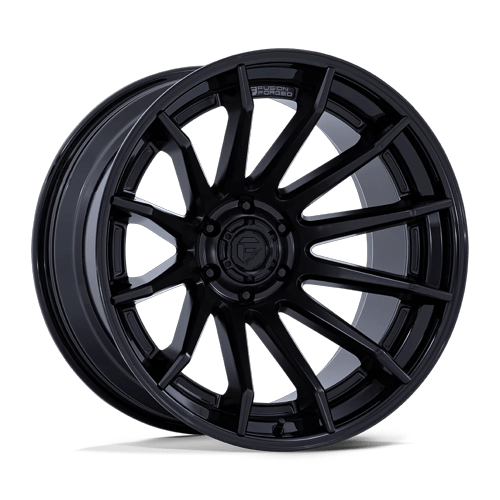 20x10 Fuel FC403 Burn Matte Black W/ Gloss Black Lip FORGED Wheel 5x5 (-18mm)