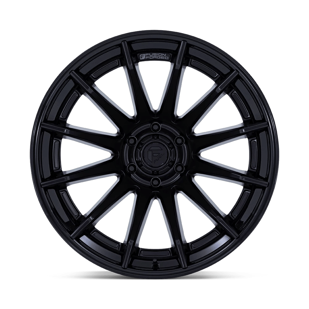20x9 Fuel FC403 Burn Matte Black With Gloss Black Lip Wheel 6x135 (1mm)