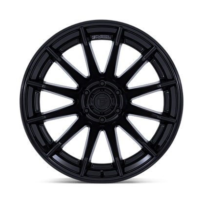 24x12 Fuel FC403 Burn Matte Black W/ Gloss Black Lip FORGED Wheel 6x135 (-44mm)