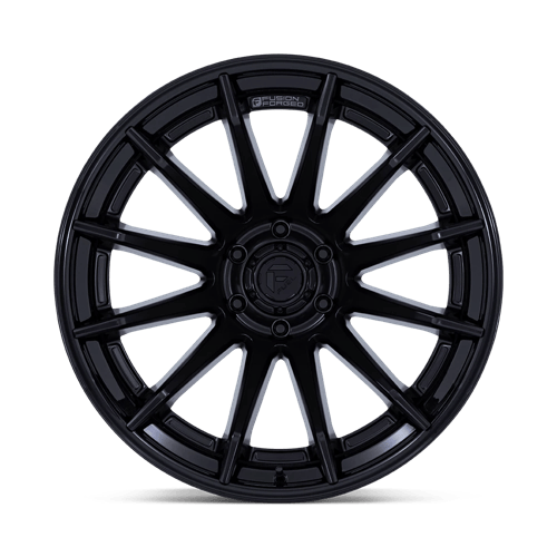 24x12 Fuel FC403 Burn Matte Black W/ Gloss Black Lip FORGED Wheel 6x135 (-44mm)