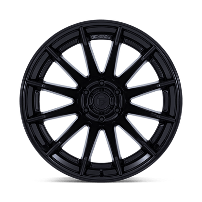 24x12 Fuel FC403 Burn Matte Black W/ Gloss Black Lip FORGED Wheel 6x135 (-44mm)