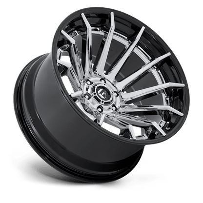 20x9 Fuel Off-Road FC403 Burn Chrome With Gloss Black Lip Wheel 6x135 (1mm)