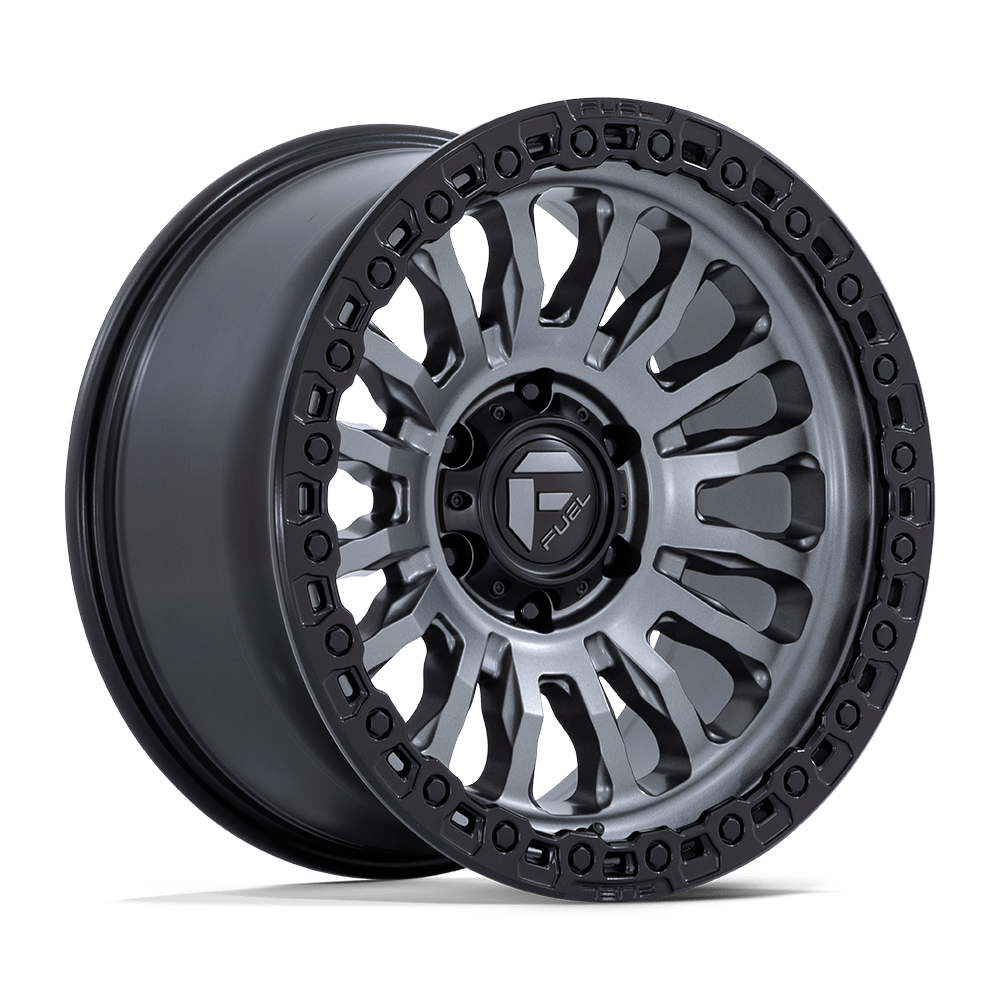20x9 Fuel Off-Road FC857 Rincon Matte Gunmetal With Black Lip Wheel 6x5.5 (1mm)