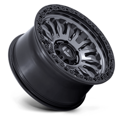 20x10 Fuel Off-Road FC857 Rincon Matte Gunmetal W/ Black Lip Wheel 8x180 (-18mm)