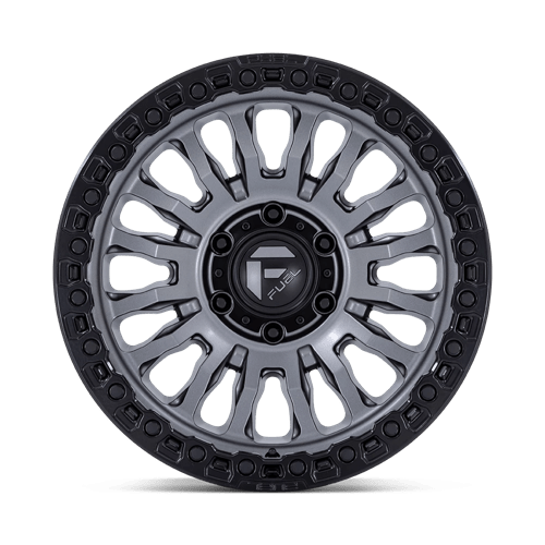 18x9 Fuel Off-Road FC857 Rincon Matte Gunmetal With Black Lip Wheel 8x170 (1mm)