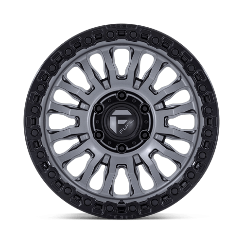 17x9 Fuel Off-Road FC857 Rincon Matte Gunmetal With Black Lip Wheel 8x6.5 (20mm)
