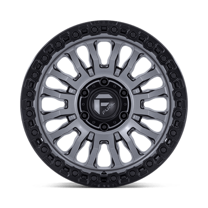 20x9 Fuel Off-Road FC857 Rincon Matte Gunmetal With Black Lip Wheel 5x150 (25mm)