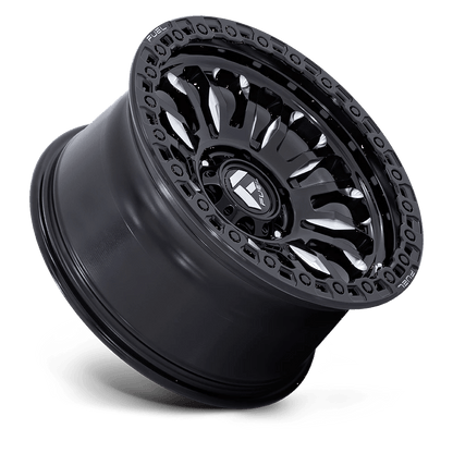 17x8.5 Fuel FC857 Rincon Gloss Black Milled Wheel 6x5.5 (-1mm)
