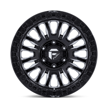 20x9 Fuel FC857 Rincon Gloss Black Milled Wheel 6x5.5 (20mm)