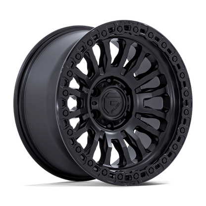 17x8.5 Fuel FC857 Rincon Matte Black With Gloss Black Lip Wheel 6x5.5 (-1mm)