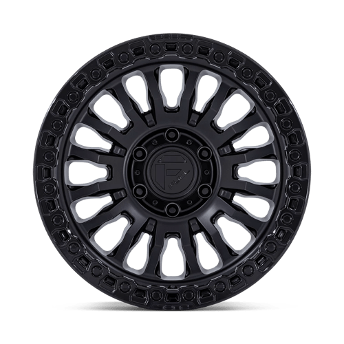 17x9 Fuel Off-Road FC857 Rincon Matte Black Gloss Black Lip Wheel 8x170 (-12mm)