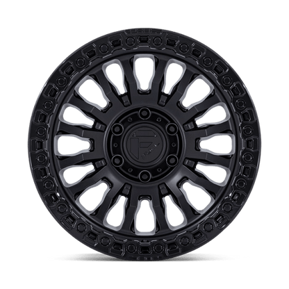17x9 Fuel Off-Road FC857 Rincon Matte Black Gloss Black Lip Wheel 8x170 (-12mm)