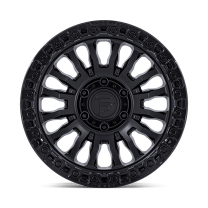 17x8.5 Fuel FC857 Rincon Matte Black With Gloss Black Lip Wheel 6x5.5 (-1mm)