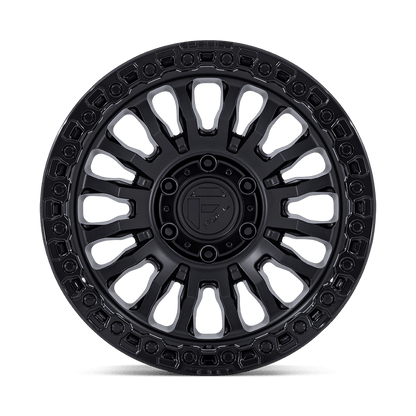 17x8.5 Fuel FC857 Rincon Matte Black With Gloss Black Lip Wheel 6x5.5 (-1mm)