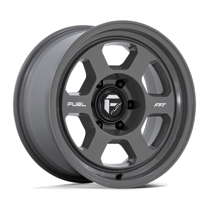 17x8.5 Fuel Off-Road FC860 Hype Battleship Gray Wheel 6x5.5 (10mm)