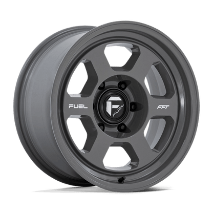 17x8.5 Fuel Off-Road FC860 Hype Battleship Gray Wheel 6x135 (10mm)