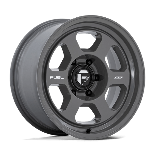 17x8.5 Fuel Off-Road FC860 Hype Battleship Gray Wheel 5x150 (-10mm)