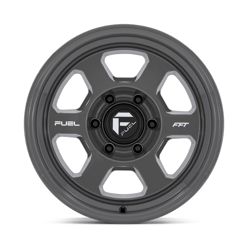 18x8.5 Fuel Off-Road FC860 Hype Battleship Gray Wheel 5x150 (10mm)