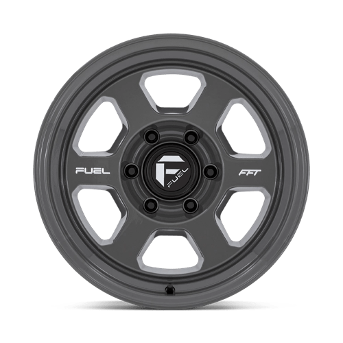 18x8.5 Fuel Off-Road FC860 Hype Battleship Gray Wheel 5x150 (-10mm)