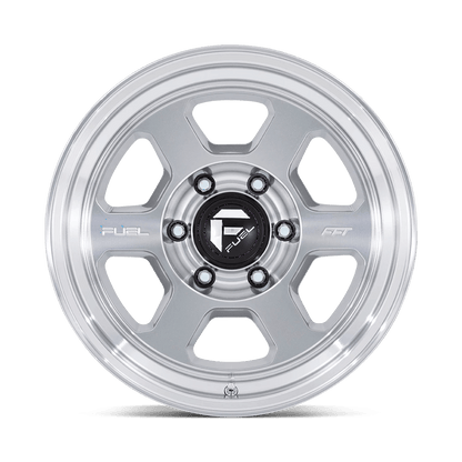 17x8.5 Fuel FC860 Hype Machined Wheel 6x5.5 (-10mm)